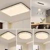 Luz principal da sala de estar, luz simples e moderna com um toque de luxo leve, conjunto combinado de luminária de teto com padrão de rachadura de gelo estilo italiano, luminárias de Zhongshan