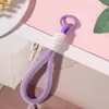 Novo Chaveiro Lanyard Colorido Trançado Simples para Capa de Celular Acessórios de Bolsa Masculina e Feminina Pingente Atacado
