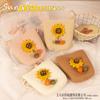 Bolsa Adulta Girasol Verano 2024 Nueva Bolsa Adulta Moderna de Hombro Cruzada Tejida Linda Bolsa de Paja para Cambios