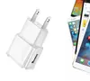 Cargador de teléfono móvil 5V2A cabeza de carga rápida puerto lateral USB calibre estadounidense calibre europeo 7100 para adaptador de corriente Samsung