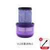 Adequado para Filtro de Aspirador Dyson V6 V7 V8 V10 V11 V12 V15 Filtros Dianteiro e Traseiro