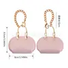 Nuevo Mini Bolso Cruzado Exquisito Transfronterizo Pequeño con un Toque de Alta Gama, Bolso Pequeño de Concha con Cadena, Llavero y Colgante Exquisito para Mujer