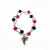 Ventas Directas de Fábrica Pulseras Personalizadas Hechas a Mano 32 Equipos de Fútbol de la NFL Pulseras de Cristal para Mujer Pulseras de Temperamento de Moda