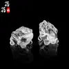 Beibeifu Cristal Blanco Natural Cristal Pequeño Pegaso Tallado Piezas Pequeñas con Agujero Cristal Accesorios para Joyería DIY Venta al por Mayor