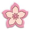 Nueva serie Sakura de zapatos con flores, hebillas decorativas de PVC, goma suave, accesorios decorativos personalizados, adornos para zapatos.