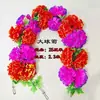 Novo Estilo Festival Qingming Espessado Quatro Camadas Grande Guirlanda de Crisântemo Flor Artificial Bola Grande Guirlanda de Crisântemo Corrente de Flor de Seda Flor Artificial Atacado