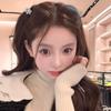 Grampo de Cabelo Floco de Neve Headset Outono e Inverno Grampo de Cabelo All-match Sensação de Alto Padrão Franja Headwear Coreano Super Fada tamanho pequeno Presilha de Tubarão