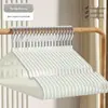 Cabide Bold Household Non-slip Seamless Hanger Atacado Secagem Plástico Adulto Pendurado Roupas Suporte