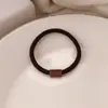 Acessórios de Cabelo Casuais Sem Costura, Elástico Simples para Cabelo, Prendedor de Cabelo, Borracha, Elástico para Rabo de Cavalo, Alta Elasticidade, Sem Danos ao Cabelo, Acessório de Cabeça