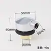Suporte de Aspersor para Cama de Shampoo Tomada de Torneira para Cabeleireiro Suporte para Banheira Chuveiro Acessórios para Barbearia Adaptador