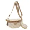 Bolsa da moda feminina 2025 nova moda estilo ocidental carta bolsa de peito casual all-match bolsa de ombro crossbody bolsa pequena