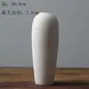 Vaso Pequeno de Cerâmica, Decoração de Casa de Hóspedes, Ornamento de Arte, Decoração com Flores Secas, Cerâmica Lisa, Estilo Nórdico Ins
