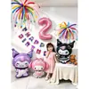 Decoración de Cumpleaños para Niños de 2 Años para Niñas, Ambiente de Primer Cumpleaños, Globos de Fiesta Ceremoniales, Decoración de Escenario, Banderines para Niños de 3 Años