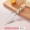 Juego de cubiertos de acero inoxidable 304 de tres piezas en caja de color, cuchara portátil, tenedor lindo para estudiantes de primaria, se puede combinar DIY, en stock