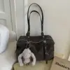 Bolso de Mujer Transfronterizo Nuevo Estilo Coreano Casual para el Trabajo de Gama Alta Nicho Retro Bolso de Axila Bolso de Hombro Bolso Tote