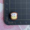 Mini tamaño pequeño Galleta Comida Juego Resina Accesorios Gato Estrella Galleta Funda para Teléfono Pasador Pegamento de Crema Accesorios Material