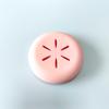 Caixa de Armazenamento Redonda para Pó da Amazon Capa de Silicone para Esponja de Beleza Bolsa de Armazenamento para Esponja de Almofada de Ar Atacado Armazenamento Portátil