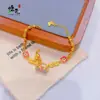 Loja Dourada Mesmo Estilo Bolsa com Fecho de Flor Esmaltada Pulseira de Contas de Carpa para Mulheres Estilo Palácio Retrô Luz de Fada Luxo Dourado Pulseira