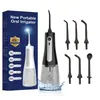Irrigador Bucal Elétrico Portátil Limpador de Dentes Ultrassônico Limpador Bucal Flossador de Água