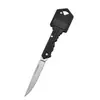 Mini Navaja Plegable Tipo Llave Operada por el Fabricante, Navaja Plegable de Bolsillo, Navaja Llave de Supervivencia para Exteriores, Cuchillo para Fruta