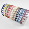 Diadema de plástico esmerilado de colores antideslizante con dientes estilo coreano, diadema simple para niñas para el flequillo, para lavar el cabello, accesorios para el cabello, tocado