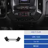 Adequado para 14-18 Gmc 1500 Modificação de Interior de Carro Adesivo Decorativo de Couro Camurça sob o Controle Central
