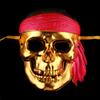 Cosplay Halloween Sombrero pirata Accesorios Cuchillo pirata caribeño Bandera pirata Cabo de Hornos Máscara de ojo de cuerno