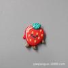 Fruta de dibujos animados aguacate piña fresa DIY cuerda para el pelo de bebé pasador joyería con pegamento material para carcasa de teléfono móvil