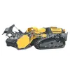 Robot barredor de cinturón de aislamiento, vehículo barredor de prevención de incendios forestales controlado a distancia, robot de rescate de emergencia para despeje de obstáculos y recuperación de tierras