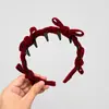 Faixa de Cabelo de Veludo de Alta Qualidade com Dentes Ondulados Presilha de Cabelo Topa Crânio Aumentando Amarrador de Cabelo Acessório de Cabelo 2026