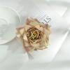 Flores de Rosa Artificiales Estilo Europeo de 9 cm para Arreglos Florales DIY de Boda, Accesorios para Arco de Pared de Flores de Rosa Falsas