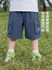 Shorts de Trabajo de Secado Rápido para Niños Estilo Europeo Derecho Verano 2026 Nueva Ropa Infantil Shorts Delgados de Verano para Niños Pequeños