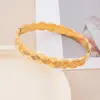 Moda Transfronteriza Europea y Americana Flor Diamante Cuadros Acero Inoxidable Pulsera Microincrustada Circonita Broche Pulsera para Mujer