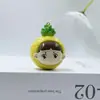 Novo Chaveiro Criativo Fruta Festa Pingente Fruta Fofa Cubo Bolsa Pingente Pequeno Presente Atacado