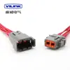 Conector de coche Dechi de 2/3/4/6/8/12 pines serie DTM arnés de cableado conector impermeable enchufe macho y hembra