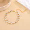 Moda Strass Gama Alta Fabricante Mayorista Joyería Nueva Transfronteriza Joyería de Novia Pulsera Versátil Simple Circona