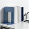 Estante de mesa quadrada, espessa e ampliada para estudantes para guardar livros, suporte de metal para livros de grande capacidade para biblioteca escolar