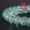Cuentas de vidrio verde para comercio Ming, cuentas de vidrio de palomitas de maíz al por mayor, cuentas de vidrio cristal de color al por mayor