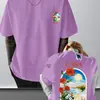 Camiseta de Verano Nueva para Hombre, 180g, Estilo Trendy, Holgada, Cuello Redondo, Manga Corta, Top Deportivo Transpirable para Hombre