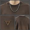 Sudadera Pesada 360g Retro Degradado Lavado Cuello Redondo para Hombre, Otoño Estilo Americano Holgada Casual Moderna Manga Larga