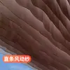 Cortinas Modernas de Gaze com Efeito de Vento, Decorações Flutuantes de Gaze para Teto em Restaurantes, Pousadas, Cortinas de Gaze com Ondas do Mar, Locais Panorâmicos, Arranjos de Casamento para Pátio