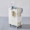 Maleta expandible con cremallera para mujer de 24 pulgadas, equipaje con apertura frontal, maleta de trolley para estudiantes, caja de contraseña de viaje de 20 pulgadas