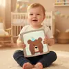 Atacado Ponto a Ponto Brinquedo Livro de Feltro Resistente a Rasgos Sr. Urso para Crianças Educação Infantil Livro Tridimensional Livro de Pano para Bebê