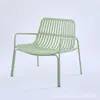 Silla Sofá de Exterior Estilo Nórdico Silla de Balcón Moderna Simple con Respaldo Silla de Café de Negociación para Tienda de Té con Leche Ins
