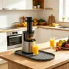 Tapete de Silicone para Café Balcão de Bar Antiderrapante à Prova de Vazamentos Borda Elevada Protege a Máquina de Café Casa Drenante Fácil de Limpar