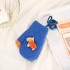 Guantes cálidos para bebé invierno lindos dibujos animados a prueba de frío engrosados con forro polar doble capa halter dedo todo incluido guantes para niños