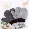Guantes Personalizados para Lavado de Autos Paño Impermeable Pata de Oso Felpa Toallitas para Coche Guantes de Terciopelo Coral Herramientas de Belleza para Pintura de Coche