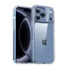 Adecuado para funda de teléfono Apple 18 Pro Max, alta transparencia, resistente a caídas, funda protectora Apple 18 Pro, con cubierta metálica para cámara, en stock