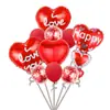 Decoración de Fondo para Fiesta de Oso de Amor del Día de San Valentín en Español Transfronteriza Foil de Aluminio Traje de Decoración de Boda Venta al por Mayor