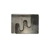 Conector de Tubo Cuadrado de Cierre a Presión 25*50 Pieza de Unión 25*50 Pieza de Soldadura en Ángulo Recto para Tubo de Hierro Muebles